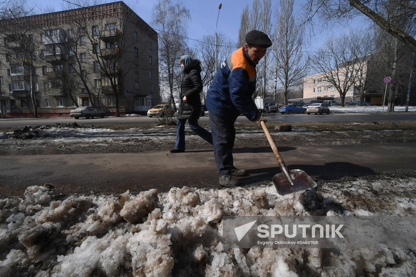 Spring cleaning in Moscow's south-east