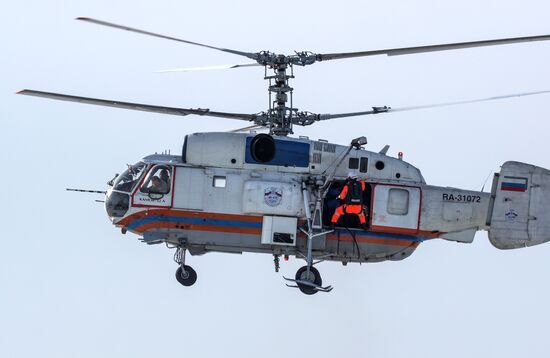 Russian Emergencies Ministry's drill