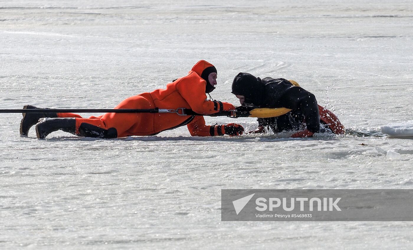 Russian Emergencies Ministry's drill