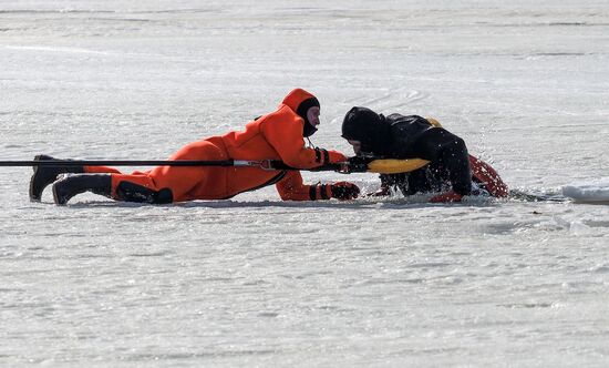 Russian Emergencies Ministry's drill