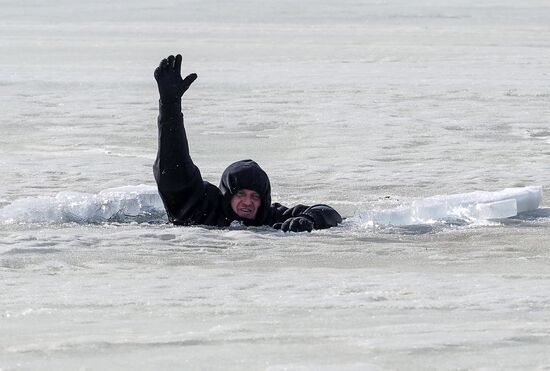 Russian Emergencies Ministry's drill