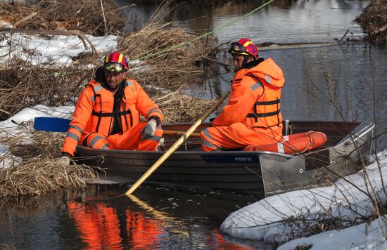 Russian Emergencies Ministry's drill