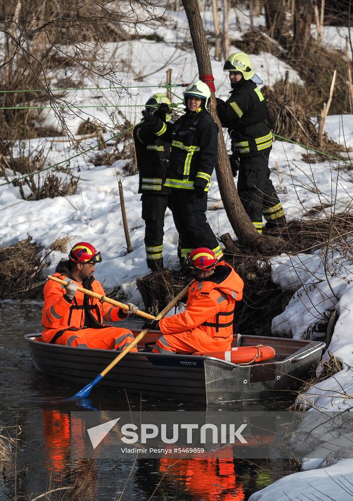 Russian Emergencies Ministry's drill