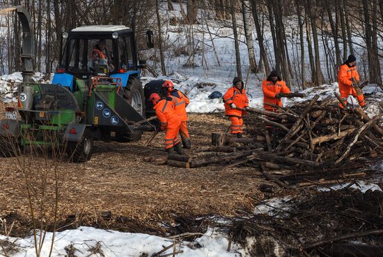 Russian Emergencies Ministry's drill
