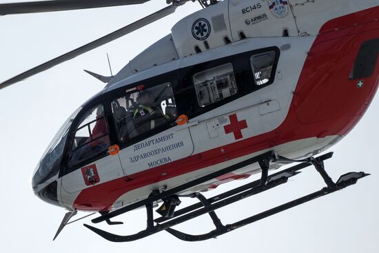 Russian Emergencies Ministry's drill