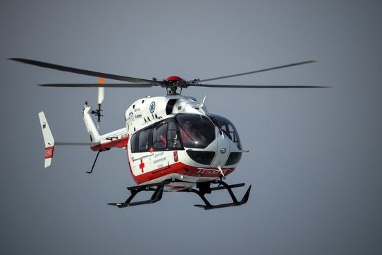 Russian Emergencies Ministry's drill