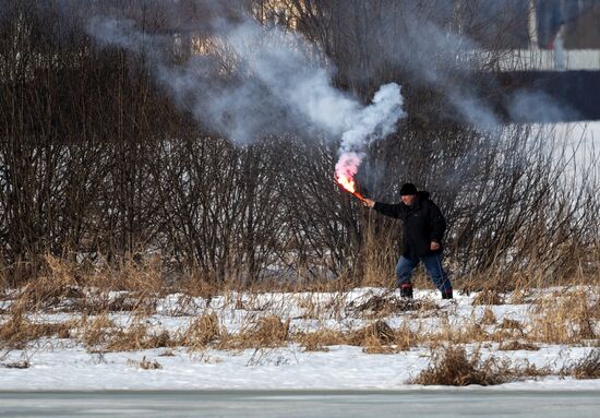 Russian Emergencies Ministry's drill