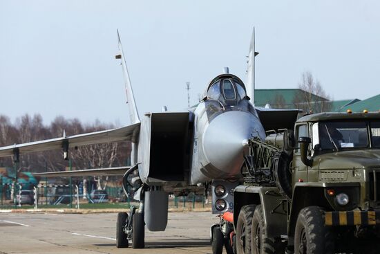 Aviadarts 2018 competitions of air force pilots in Primorye