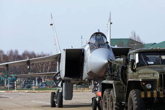 Aviadarts 2018 competitions of air force pilots in Primorye