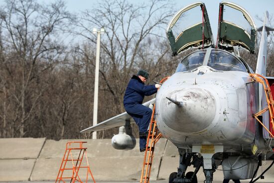 Aviadarts 2018 competitions of air force pilots in Primorye
