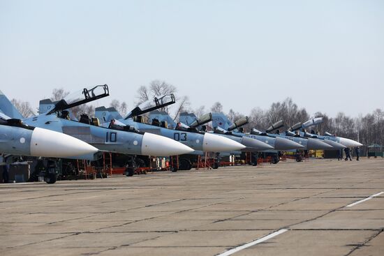 Aviadarts 2018 competitions of air force pilots in Primorye