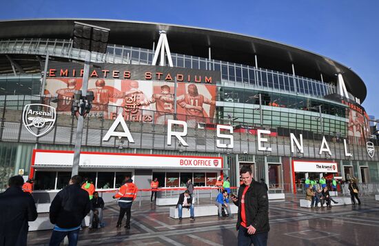 Football. UEFA Europa League. Arsenal vs CSKA