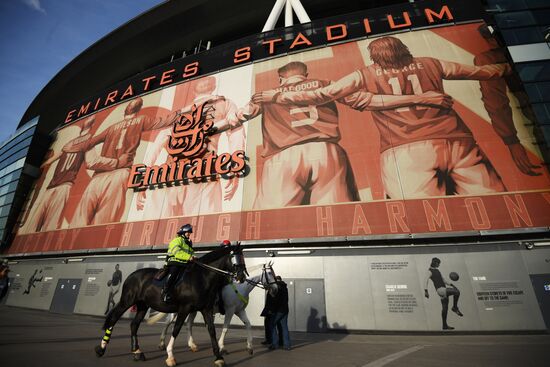 Football. UEFA Europa League. Arsenal vs CSKA