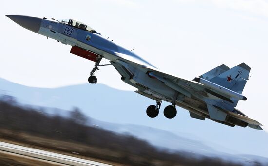 Aviadarts 2018 competitions of air force pilots in Primorye