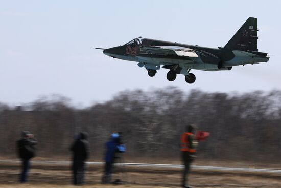 Aviadarts 2018 competitions of air force pilots in Primorye