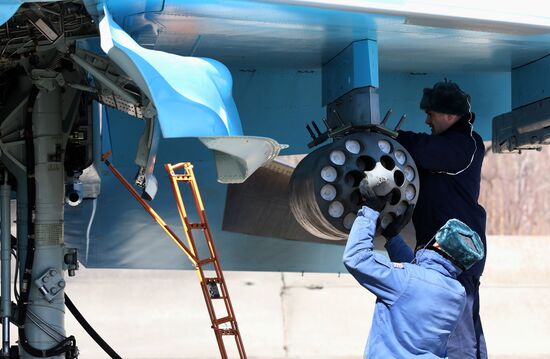 Aviadarts 2018 competitions of air force pilots in Primorye