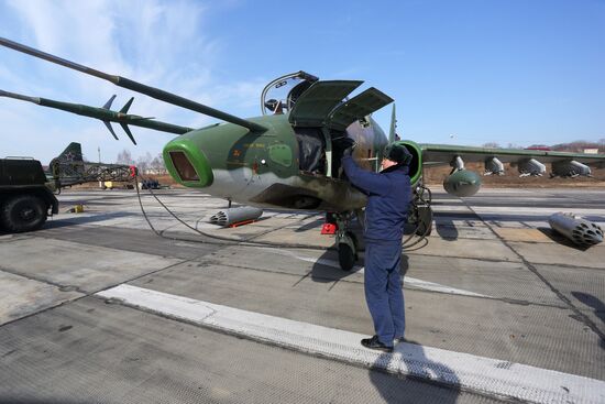 Aviadarts 2018 competitions of air force pilots in Primorye