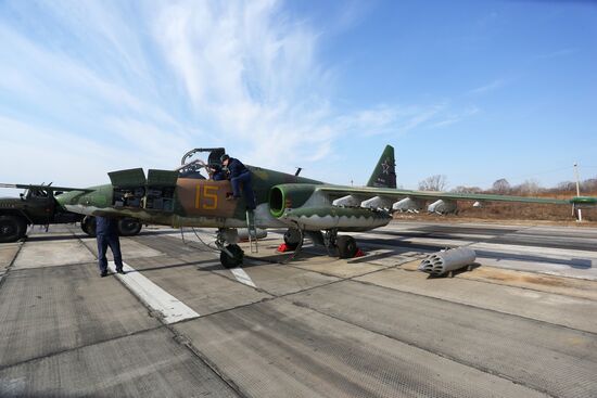 Aviadarts 2018 competitions of air force pilots in Primorye