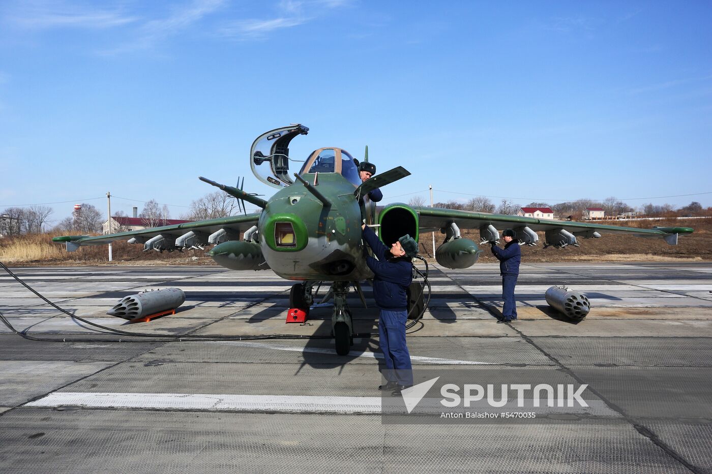 Aviadarts 2018 competitions of air force pilots in Primorye
