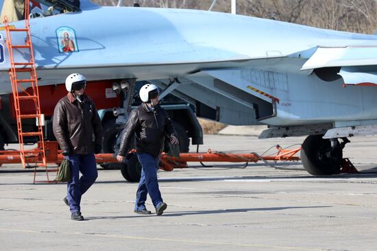 Aviadarts 2018 competitions of air force pilots in Primorye