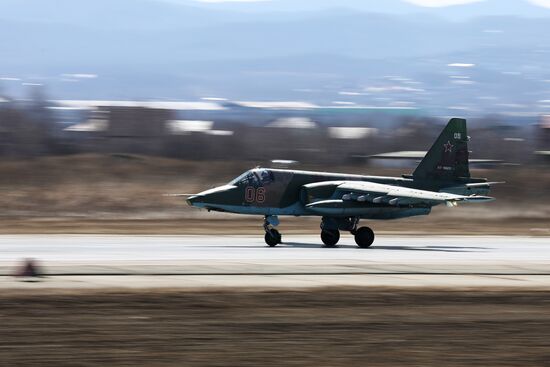 Aviadarts 2018 competitions of air force pilots in Primorye