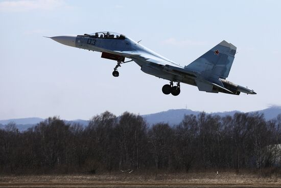 Aviadarts 2018 competitions of air force pilots in Primorye