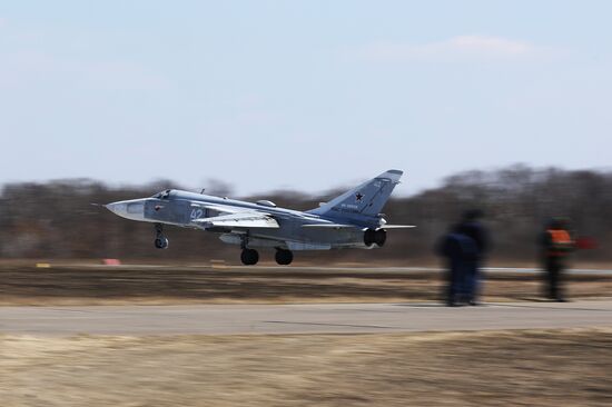 Aviadarts 2018 competitions of air force pilots in Primorye