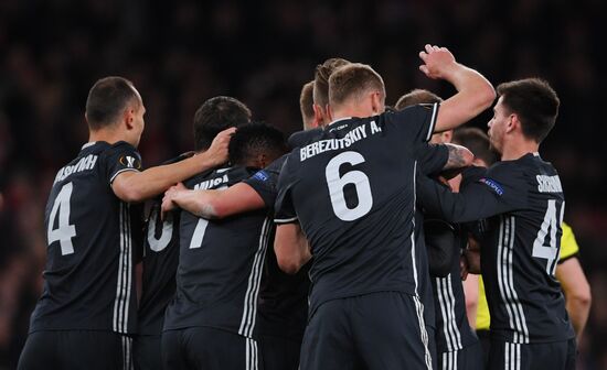 Football. UEFA Europa League. Arsenal vs CSKA