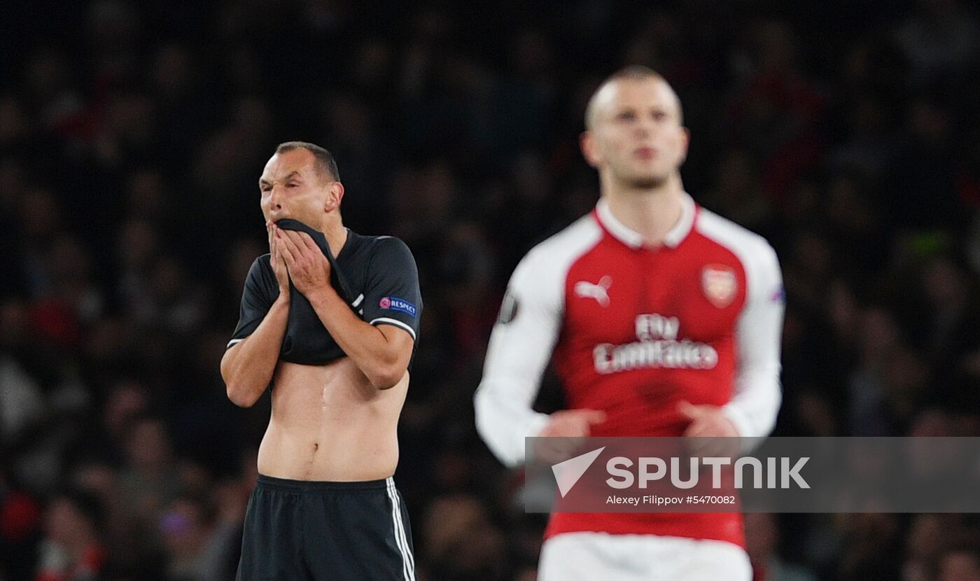 Football. UEFA Europa League. Arsenal vs CSKA
