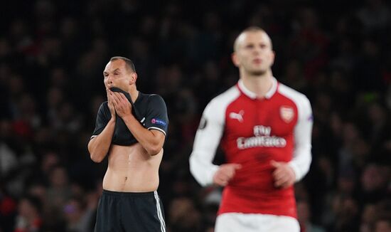 Football. UEFA Europa League. Arsenal vs CSKA