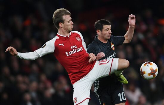 Football. UEFA Europa League. Arsenal vs CSKA