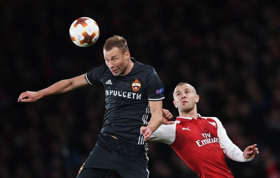 Football. UEFA Europa League. Arsenal vs CSKA