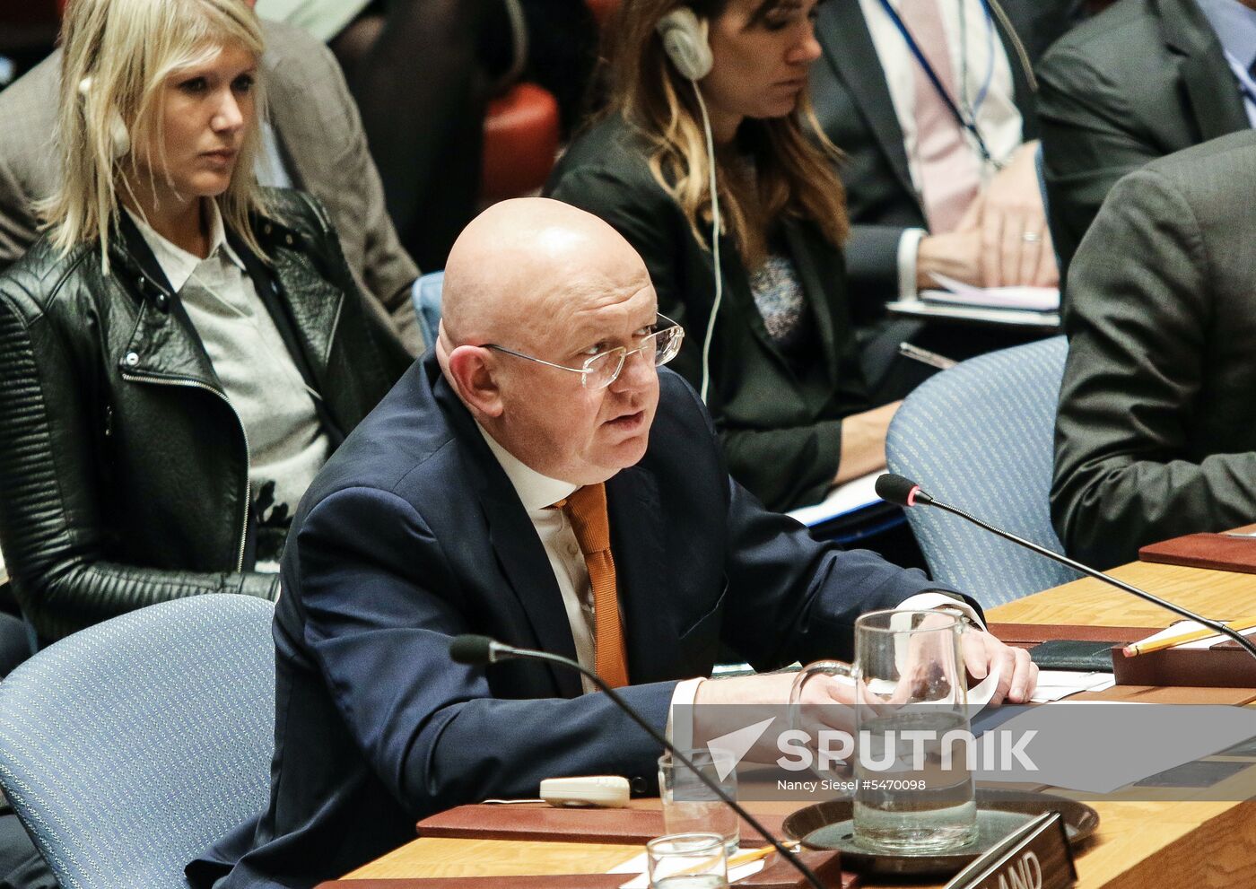 UN Security Council meeting