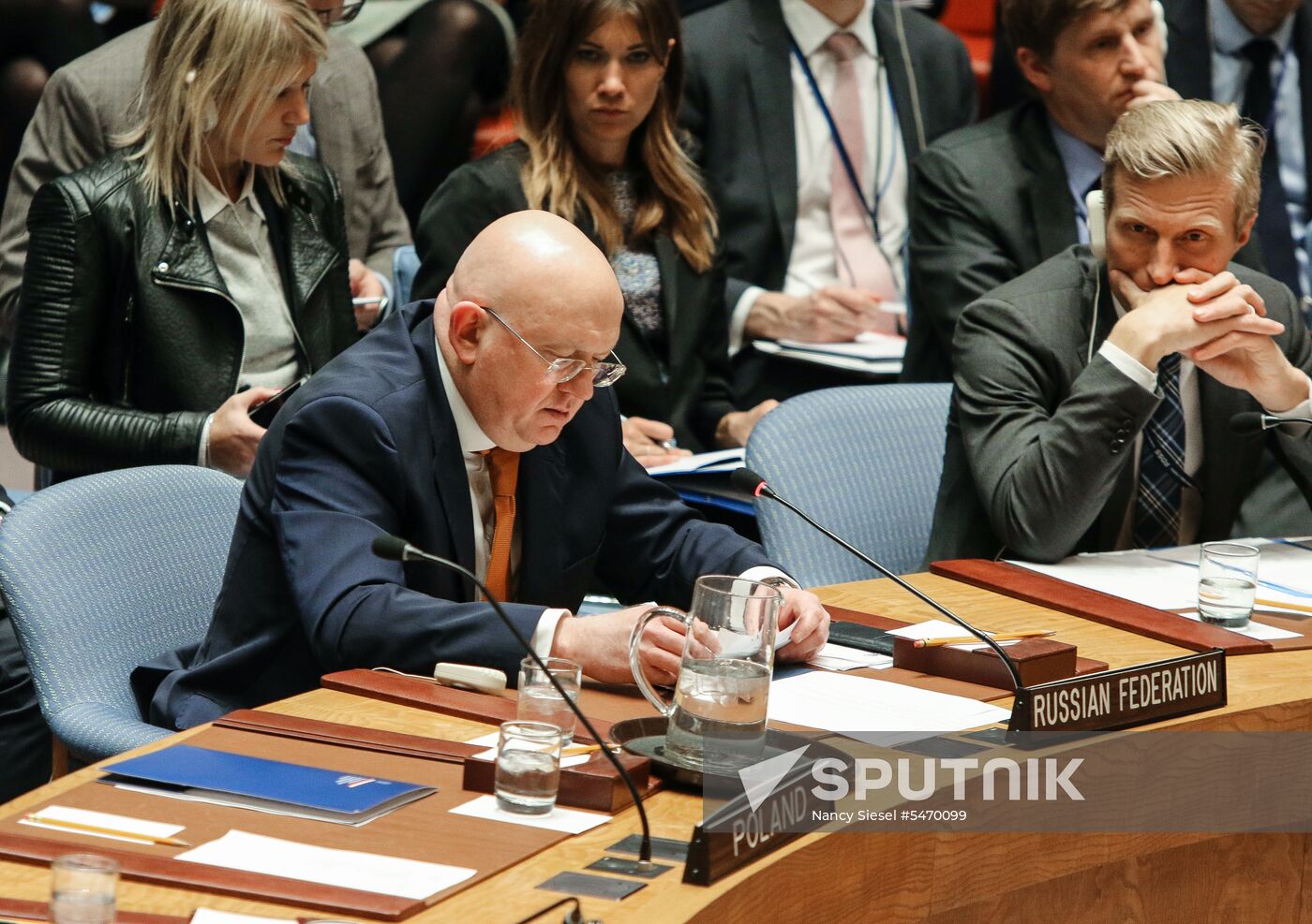 UN Security Council meeting