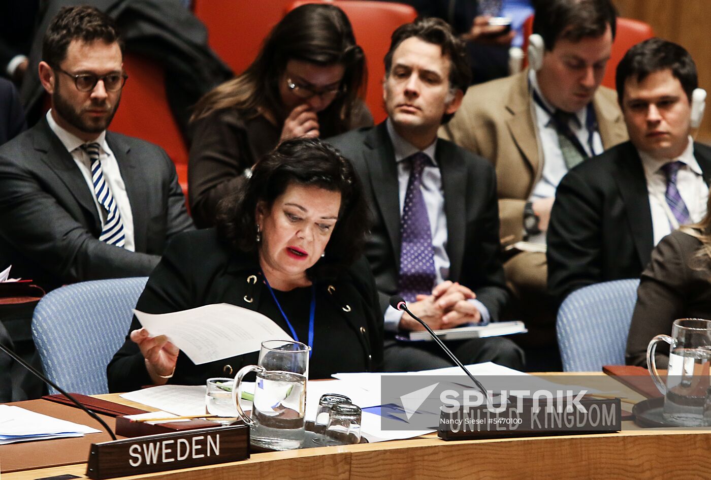 UN Security Council meeting