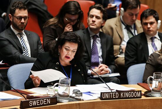 UN Security Council meeting