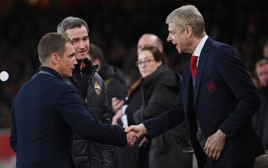 Football. UEFA Europa League. Arsenal vs CSKA