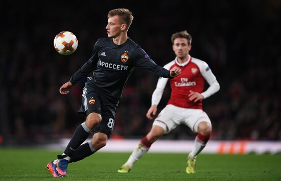 Football. UEFA Europa League. Arsenal vs CSKA