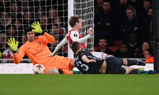 Football. UEFA Europa League. Arsenal vs CSKA