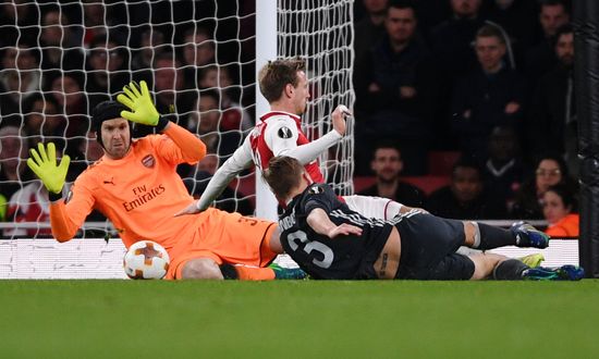 Football. UEFA Europa League. Arsenal vs CSKA