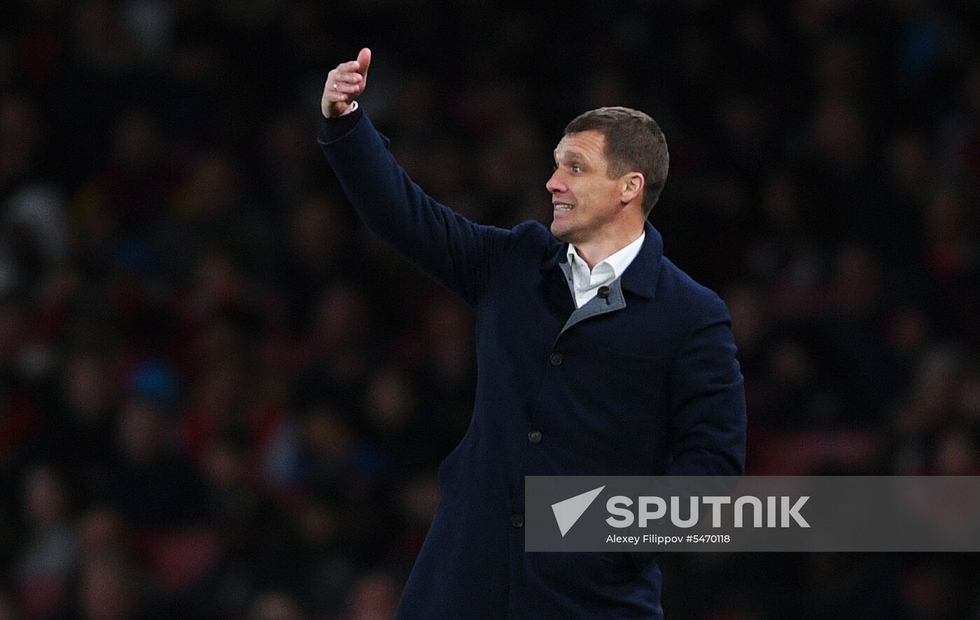 Football. UEFA Europa League. Arsenal vs CSKA