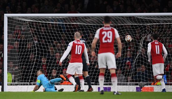 Football. UEFA Europa League. Arsenal vs CSKA