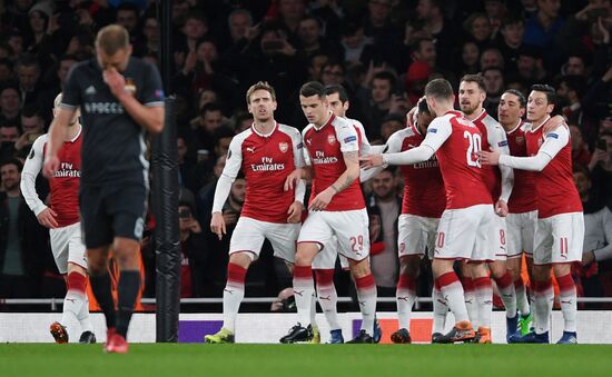 Football. UEFA Europa League. Arsenal vs CSKA