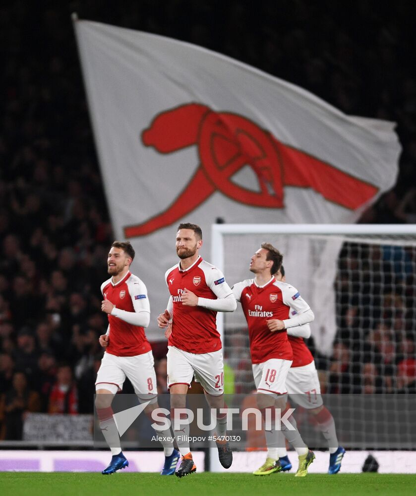 Football. UEFA Europa League. Arsenal vs CSKA