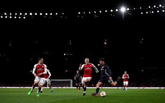 Football. UEFA Europa League. Arsenal vs CSKA