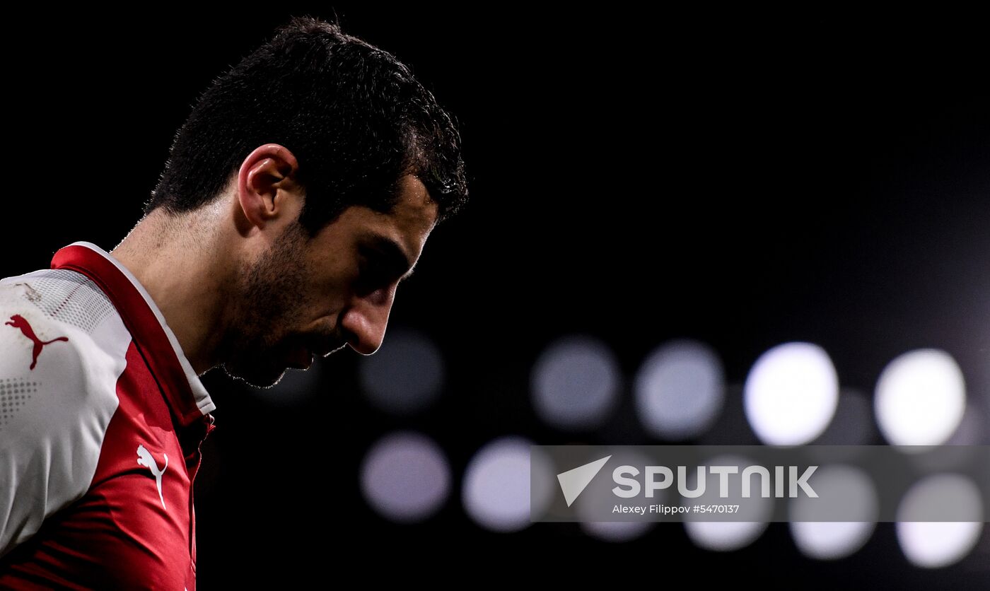 Football. UEFA Europa League. Arsenal vs CSKA