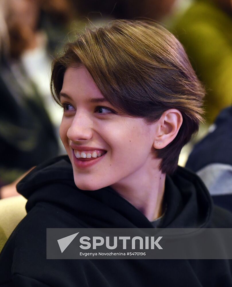 Meeting of Oleg Tabakov Studio Theater company