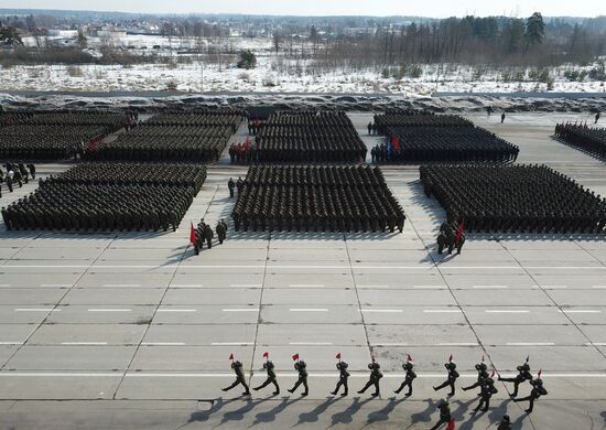 Rehearsal of Victory Day Military Parade
