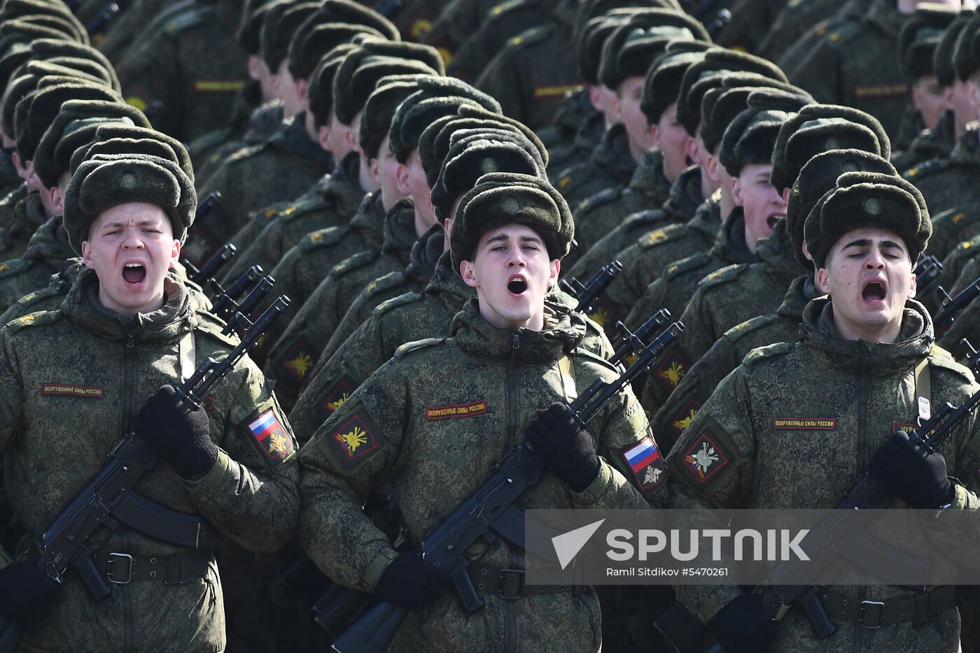 Rehearsal of Victory Day Military Parade