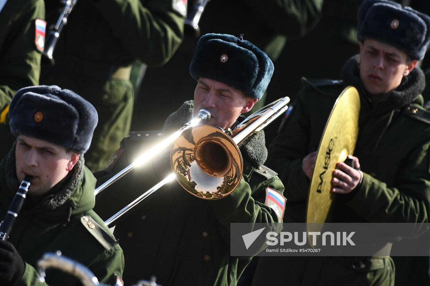 Rehearsal of Victory Day Military Parade